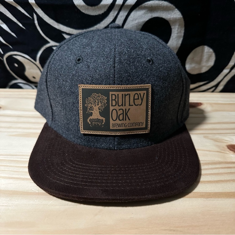 Burley Oak Brewing Company Wool Suede Snap Back Hat